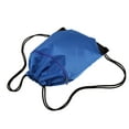 thumbnail image 3 of Drawstring Backpack Sports Bag With Front Zipper Pocket And Inner Pocket Sack, 3 of 6