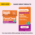 thumbnail image 3 of FemiClear Natural & Organic 2-Day Yeast Infection Ointment with External Itch Relief, 2 Tubes, 2 Applicators, 3 of 11