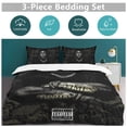 thumbnail image 5 of Rod Wave 3-Piece Bedding Set Duvet Cover Set Soft Warm And Comfortable Soft Bed Set with 1 Duvet Cover And 2 Pillowcases for Bedroom, 5 of 7