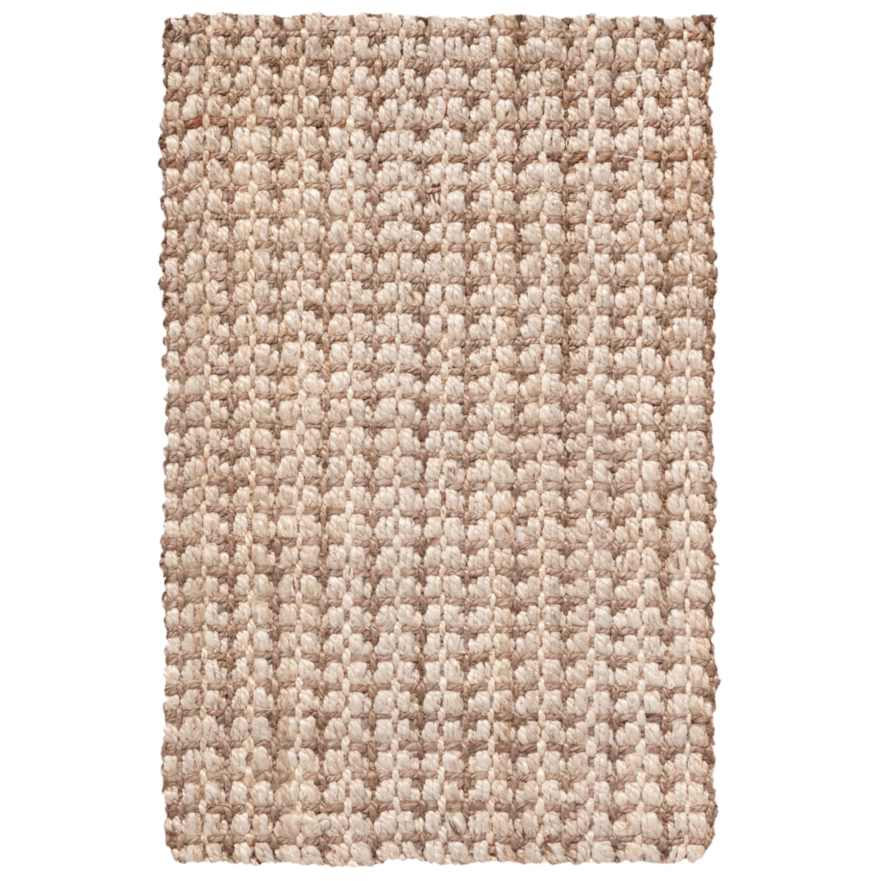 SAFAVIEH Natural Fiber Aletha Solid Area Rug, Ivory/Light Brown, 10' x 14'