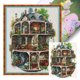 thumbnail image 1 of Hilo Algodón Ecológico Bordado Punto Cruz Impreso Casa Del 14CT 45x55cm, 1 of 9