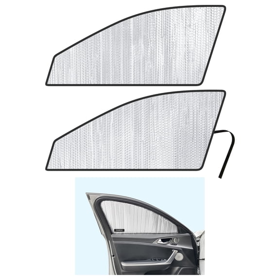 Side Window Front Row Sunshades for 2018-2023 Kia Stinger Sedan (Set of 2)