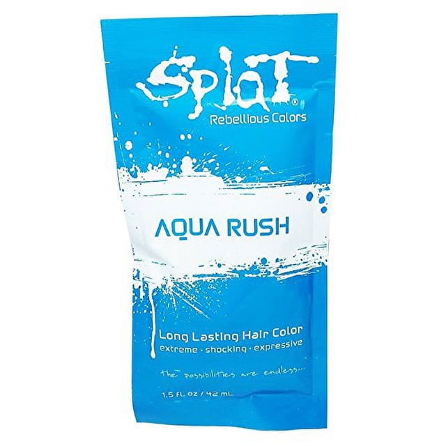 Splat Splat Singles de 12 paquetes de 12 paquetes Aqua Rush
