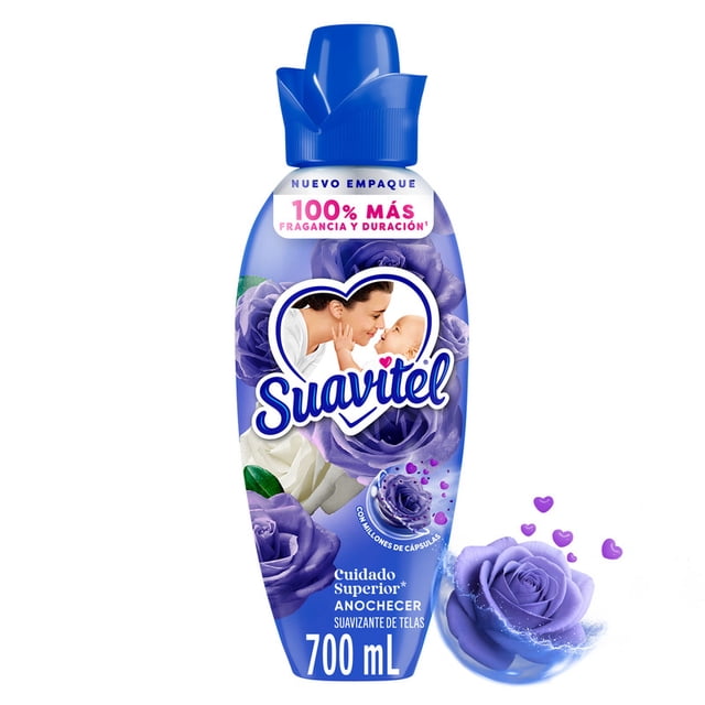 Suavizante de Telas Suavitel Cuidado Superior Anochecer 700 ml