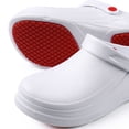 thumbnail image 4 of Zapatos Chef Eva Kitchen Nurse Cook for Women Men (40-41) Blanco, 4 of 6