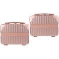 thumbnail image 1 of SUTENGDA 2 Count Tattoo Supply Case Small Makeup Luggage Suitcase Cosmetic Travel, 1 of 1