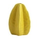 thumbnail image 1 of Jarrón de cerámica con forma de flor para plantas, decoración minimalista Amarillo, 1 of 9