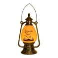 thumbnail image 2 of Visland Ramadan Lantern LED Lights Ramadan Decoration LED Lantern Decorative Hanging Lantern Battery Portable Vintage Lantern for Home, 2 of 6