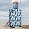 thumbnail image 7 of Susaid Daisies Flowers Print Elastic Washable Suitcase Cover with Hidden Zipper, Fits 18-32 Inch Luggage for Protection During Travel-Medium, 7 of 7