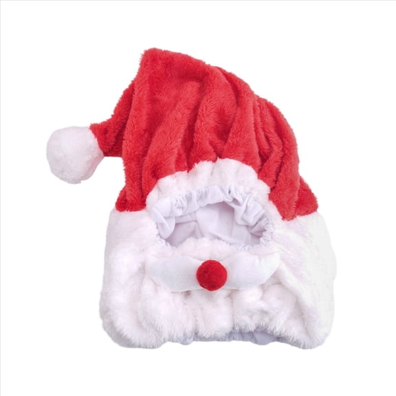 Motorcycle Helmet Cartoons Plush Protective Cover Full Face Covers for Outdoor Fun Helmets Christmas