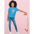 thumbnail image 2 of Kitten With A Butterfly T-Shirt Juniors -Image by Shutterstock,  Large, 2 of 4
