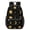 Sun and Moon-1, variant on Moth and Sun Gothic Pattern 17" School Backpacks for Teens,Waterproof Oxford Fabric,S-Shape Padded Straps for School,Travel,Hiking,Camping