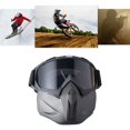 thumbnail image 4 of Gafas de motocicleta Máscara Casco Montar Gafas Anti Se adapta para esquiar Montar C Sharpla Gafas de moto, 4 of 7