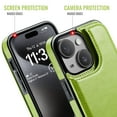 thumbnail image 3 of For iPhone 14 Wallet Case with Card Holder, PU Faux Leather Kickstand Card Slots Case, Double Magnetic Clasp and Durable Shockproof Cover, 3 of 8