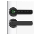 thumbnail image 3 of Door Lock, Tuya Smart Lock Fingerprint Password Bedroom Wooden Door Lock Office Home Ball Lock Handle Smart Lock ,Easy to Install, 3 of 8