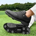 thumbnail image 6 of NOKIO Sp𝗂𝗄es G𝗈𝗅f Shoes for Men G𝗈𝗅f MaleTraining Workout Sport Shoes Breathable La𝖼e Up Athlet𝗂c Shoes Wate𝗋proof Non-S𝗅ip Walking Footwears for Outdoor Go𝗅𝖿ers, 6 of 8