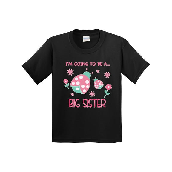 Inktastic I'm Going to Be a Big Sister Youth T-Shirt
