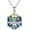 Abalone Shell Queen Bee Necklace, variant on DOLIOX Bee Necklace Queen Bee Pendant Honeycomb 925 Sterling Silver Crown Jewelry Gifts for Women