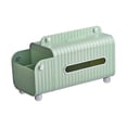 thumbnail image 2 of Dispensador de pañuelos, soporte para pañuelos y control remoto, funda para pañuelos para sala de estar Verde, 2 of 9
