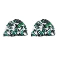 thumbnail image 2 of Moyic Gorros de ducha para el cabello con estampado de flores, cubierta de banda elástica impermeable, gorro ajustable para baño, sombrero Type4 NO4, 2 of 6