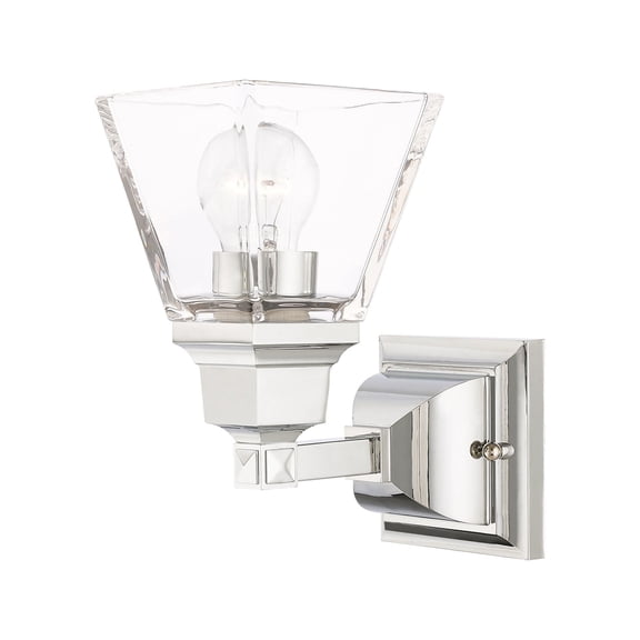 Livex Lighting - Mission - 1 Light Wall Sconce in New Traditional Style - 5