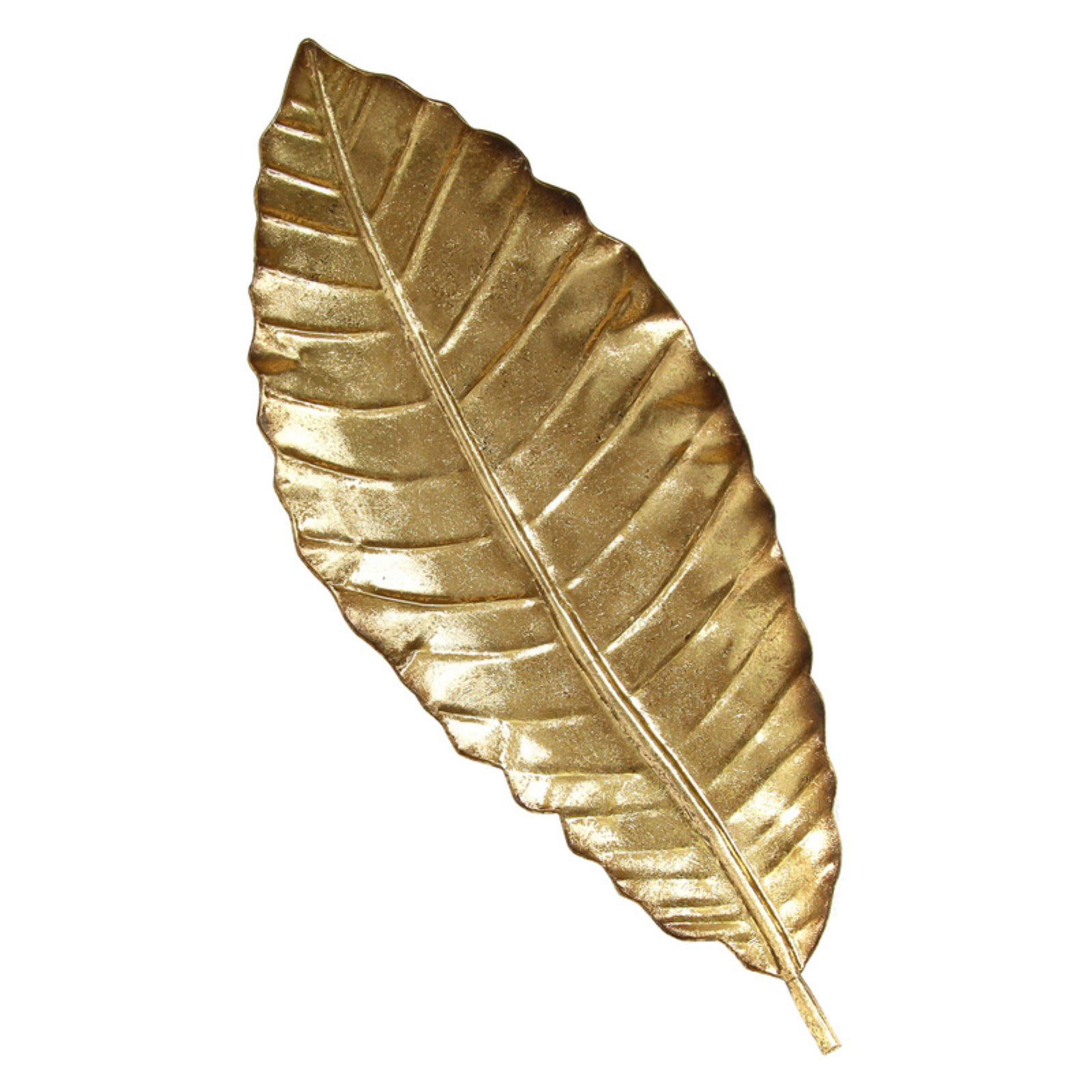 Stratton Home Decor Elegant Gold Leaf Metal Wall Decor