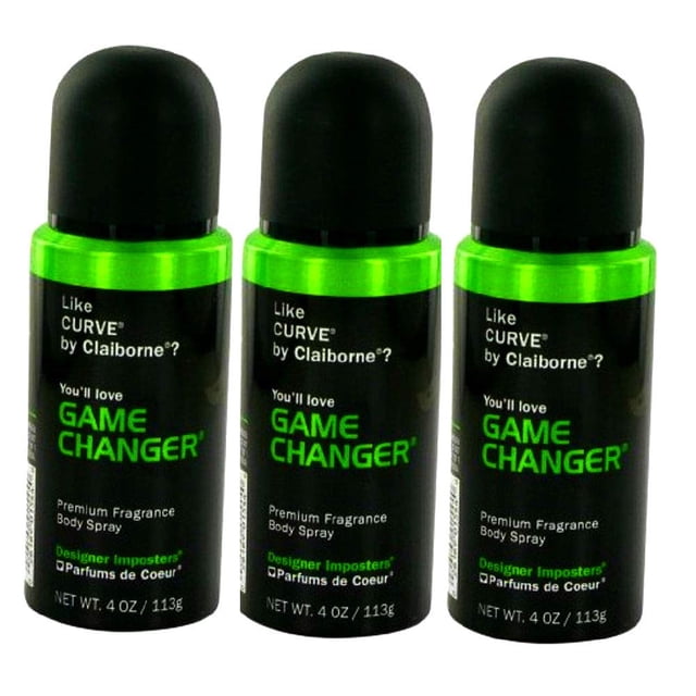 Spray Corporal Fragancia Parfums De Coeur Game Changer 120 mL (x3)