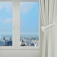 thumbnail image 5 of DODAMOUR 2 Pcs Plastic Curtain Holdbacks for Wall, Self-Adhesive Curtain Hooks Organize and Decorate, L Shape Retractable Curtain Tiebacks Window Treatment (White), 5 of 6