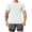 White, variant on Gustave Workout Shirts Gym Tops for Men Dry Fit Athletic T-Shirts Crew Neck Short Sleeve Moisture Wicking Lightweight Casual Tees - Gray, S