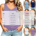 thumbnail image 3 of VBVC Women's Plus Ribbed V Neck Fitted Tank Tops , Ladies' Basic Sleeveless Camisole , Summer Casual Layering Shirts For Women, L-5XL, 3 of 7