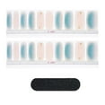 thumbnail image 4 of 20 pegatinas de gel para uñas semicuradas, calcomanías artísticas de belleza. Azul, 4 of 9