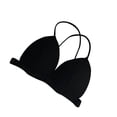 thumbnail image 4 of Sujetador Inalámbrico Transpirable Hacer subir Bralette Hilo De Algodón Sexy Ropa Interior Con Hebilla Frontal, Negro kenally AP001473-06B, 4 of 7