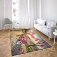 thumbnail image 4 of Be My Valentine's Rhodesian Ridgeback Truck Full of Love Flower Balloon Indoor Rug Ridgebacks Dog Lover Gifts Carpet Living Bed Room Sofa Home Decor - 02029, 4 of 5
