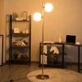thumbnail image 3 of Gymax 65" Sphere LED Floor Lamp w/ 2 Bulbs & Foot Switch Home Office, 3 of 10