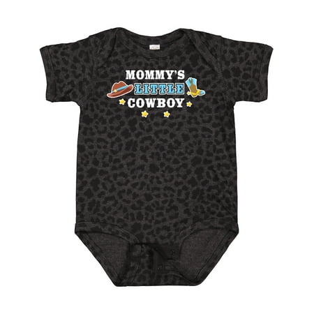 

Inktastic Mommys Little Cowboy with Cowboy Hat and Boots Gift Baby Boy Bodysuit