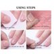 thumbnail image 5 of Prensa en las uñas 24 piezas Rosa uñas postizas llama uñas postizas, 11 Feliz Sencillez, 5 of 5