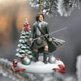 thumbnail image 2 of Outlander Ornaments For Christmas Tree - Christmas Tree Decorations Unique Ornaments by Outlander Books Holiday Ideal for Fans, 2 of 4