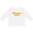 thumbnail image 3 of Inktastic Cleveland Girl gold Boys or Girls Long Sleeve Toddler T-Shirt, 3 of 5