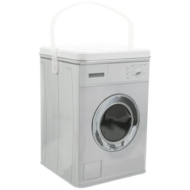 Washing Machine Shaped Laundry Powder Box Laundry Powder Detergents Container Washing Powder Storage Holder