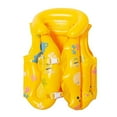 thumbnail image 1 of Kids Life Jacket Inflatable Children Pvc Cartoon Life Vest With Buckle, 1 of 5