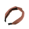 thumbnail image 5 of Unique Bargains 1 Pc Vintage Satin Headbands for Women Coffee Color, 5 of 6