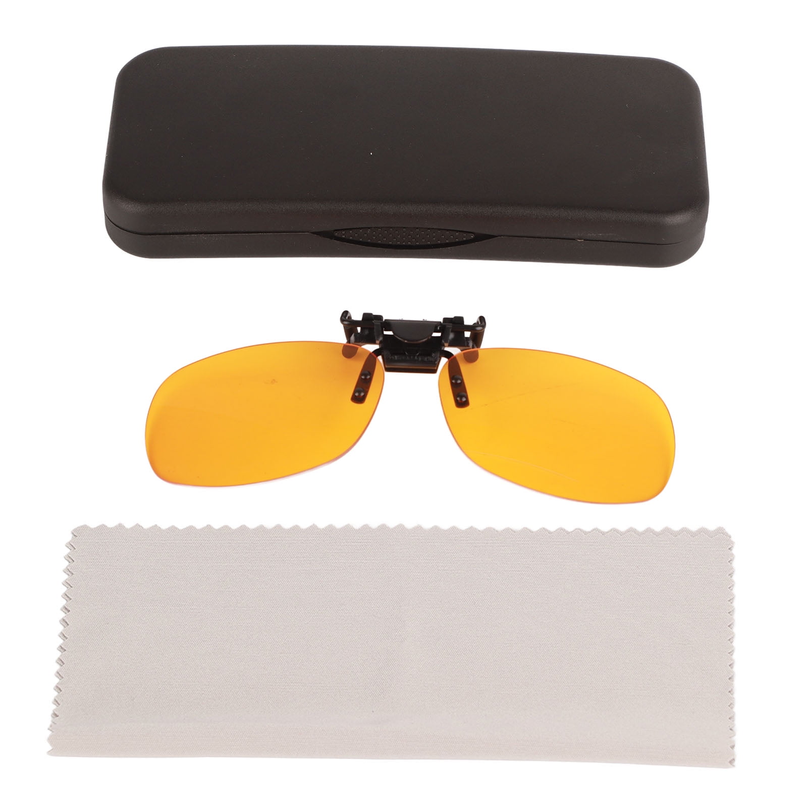 Clip On Glasses UV Protection Blue Light Blocking Rimless Glasses