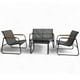 thumbnail image 1 of Juego de Sala de Jardin para Exteriores Textilene Madera gris Grande, 1 of 7