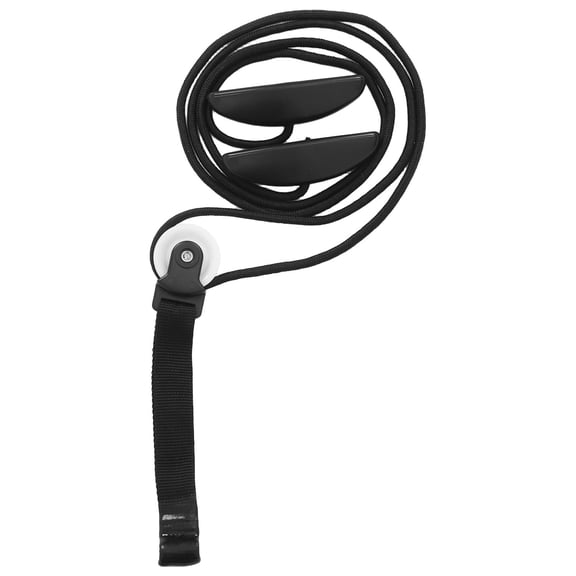 SILENRADAWN Shoulder Pulley Black Gym Equipment for Neck and Upper Body Strengthening 1 Piece