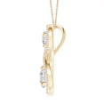 thumbnail image 2 of ANGARA Natural Double Diamond Infinity Pendant in 14K Yellow Gold for Women (Size-5.1mm| Color-I-J| Clarity-I1-I2) | April Birthstone, Anniversary, Jewelry Gift for Women | Natural Diamond Necklace, 2 of 7