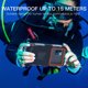 thumbnail image 5 of 1 paquete de estuche de buceo para todos los teléfonos, carcasas de video para fotografía subacuática con cordón [50 pies/15 m], estuche impermeable para teléfono para iPhone 11/12 Series Samsung S21 Series, etc. (Azul) Rojo Verde, 5 of 5