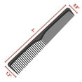 thumbnail image 2 of Meng Professional 7 Inch Black Carbon Fiber Anti Static Chemical And Heat Resistant Comb For All Hair Types | Fine and Wide Tooth Comb For Men and Women, 2 of 6