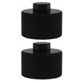 thumbnail image 1 of Black Plastic Drain Cap with Gasket for Sand Filter Compatible with Pool and Spa Equipment Home Use 2 Pieces, 1 of 8