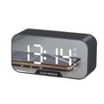 thumbnail image 2 of PPgejGEK Digital Clock with Bluetooth Speaker Alarm Clock with Alarms Mirror LED Display Bluetooth V5.0 TFCard & AUX Cable up to 45% off, 2 of 6