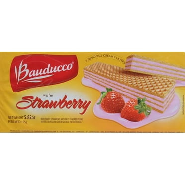 Bauducco Wafer, Strawberry 5oz Flow Pack